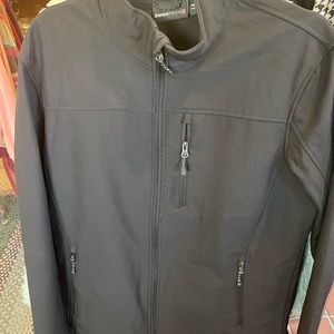 Mens Black Swiss Tech jacket